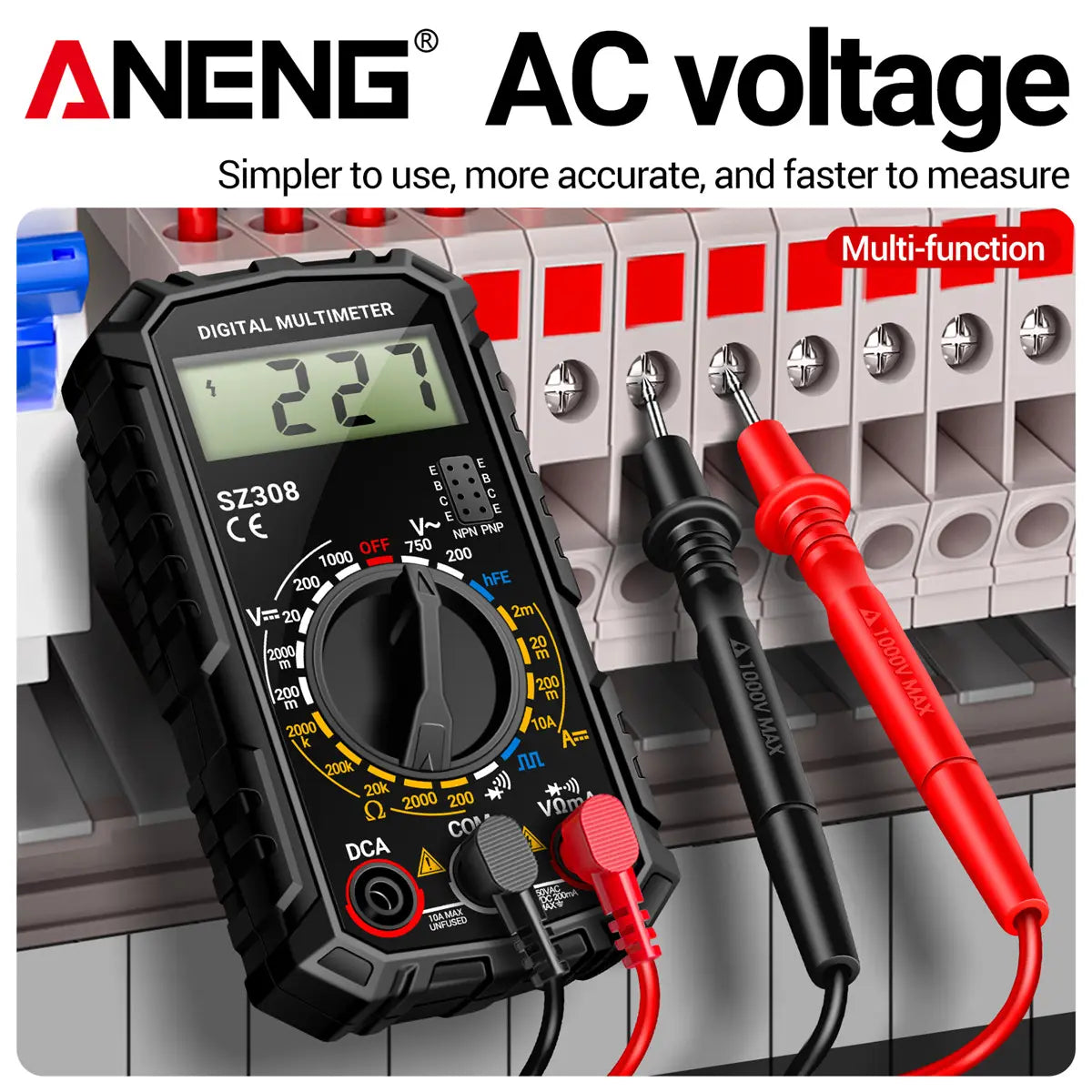 Precision Craft Digital Multimeter Durable & Multifunction