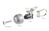 Vintage Sound Stylish Safety Gear Durable Lightweight Clear Sound Versatile Bicycle Bell