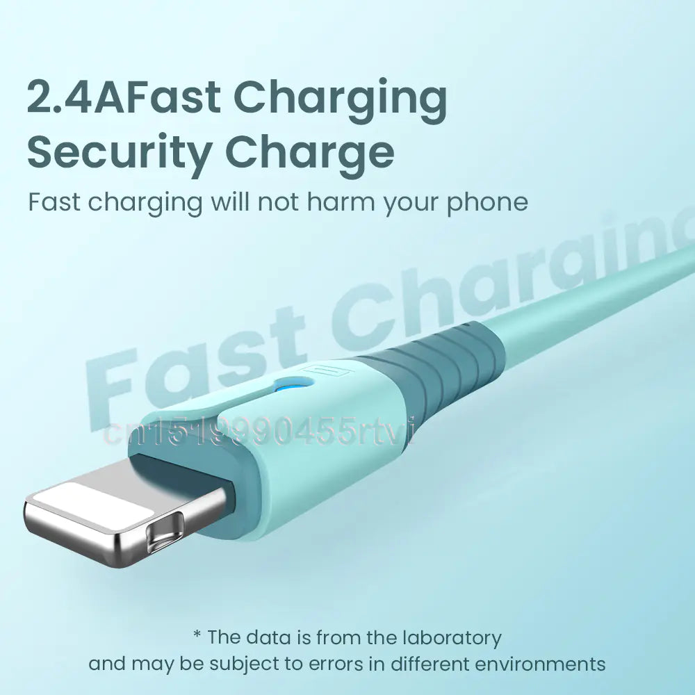 Lightning Fast iPhone Charger Fast Charging Data Transfer USB-Cable