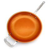 Premium Ceramic Copper Non-Stick Frying Pan Lightweight