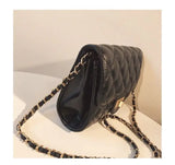 Chic PU Crossbody Bag - Women's Fashion Korean-Style Lockable