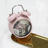Durable Retro Cute Plastic Alarm Clock for Bedroom Use