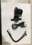 EcoFlash100 Waterproof USB Smart Bike Light Brake Sensor Night Ride