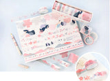 Creative Adhesive Scrapbooking Colors Decorative Washi Tape Bundle (8 Rolls)