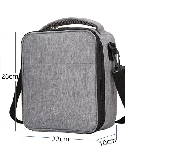 Green Insulated Aluminum Lunch Bag Lightweight Eco Friendly