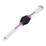 Versatile Smart Dual Color Silicone Stripe Watch Strap Comfortable
