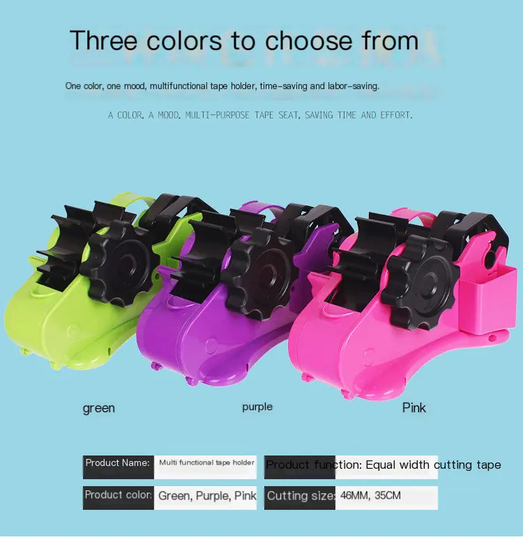 Multifunctional Versatile Lightweight Durable Adjustable Cutter Tape Holder Dis