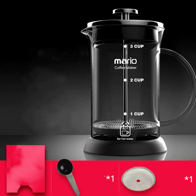 Nordic French Press Brewer Kitchen Decor for Coffee Enthusiasts