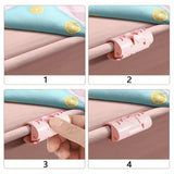 Non Slip Secure Sleep Sheet Clips Lightweight Easy Attach