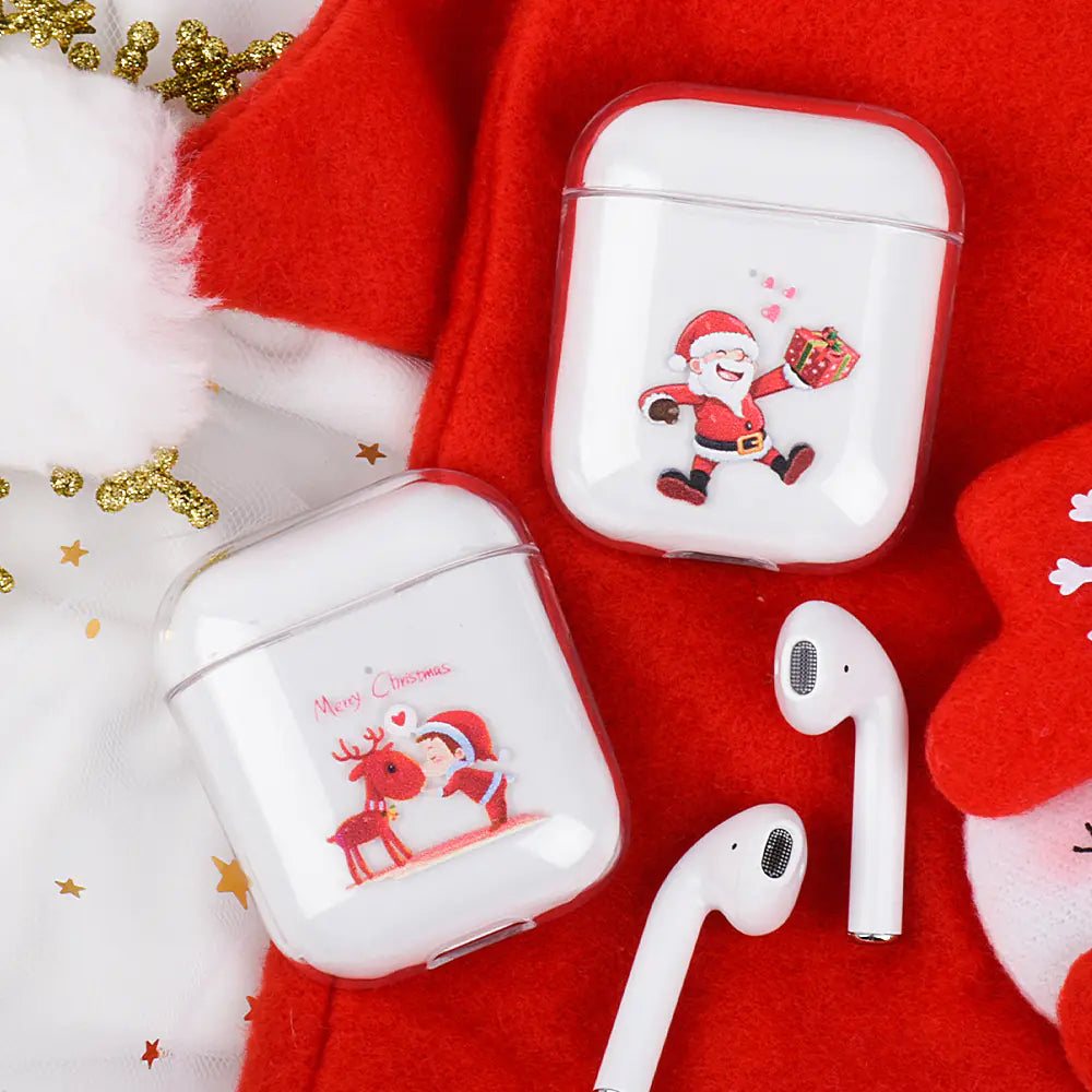 Santa Claus Festive AirPods Protector Lightweight Customizable