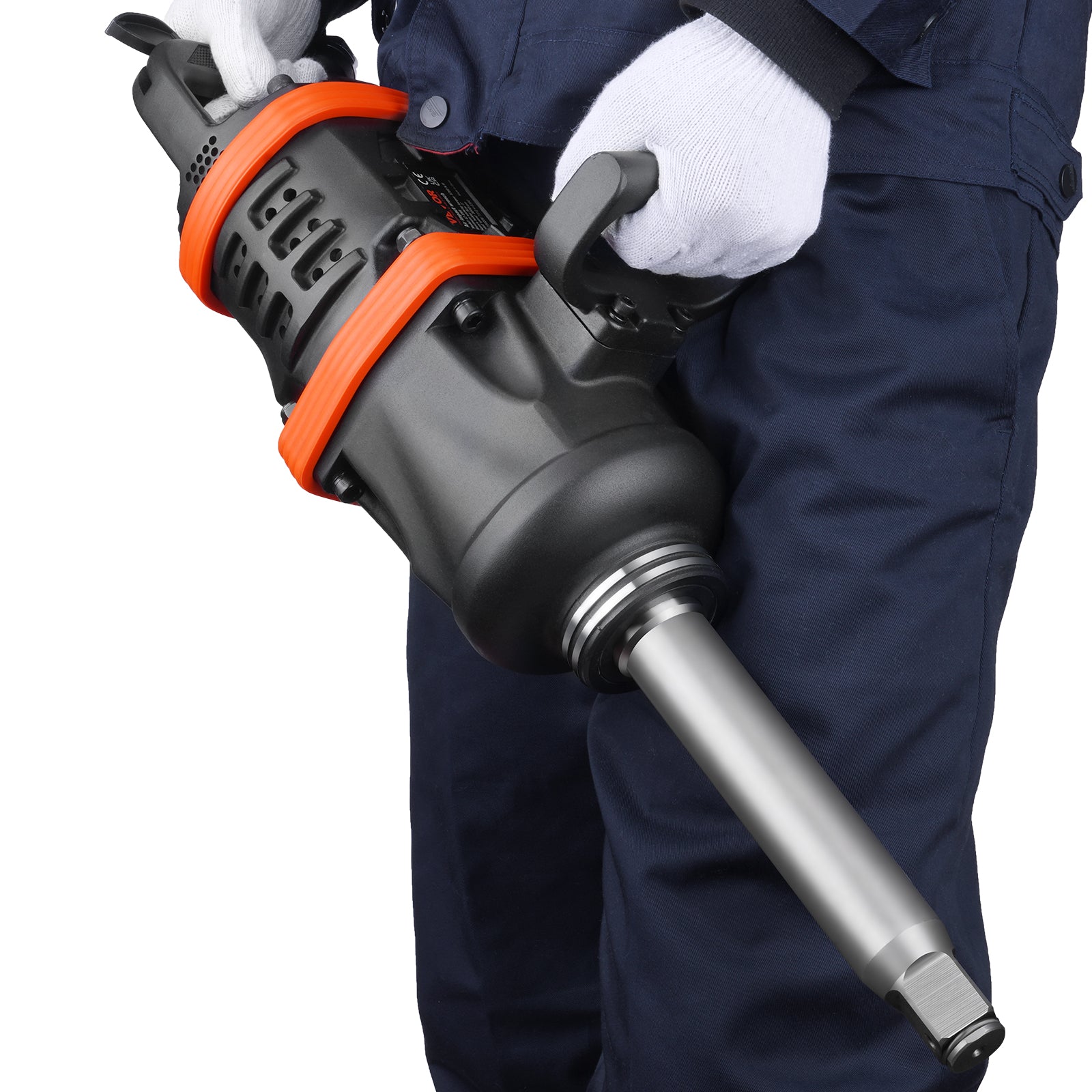 VEVOR 1" Air Impact Wrench Up to 2730ft-lbs/3160ft-lbs/5175ft-lbs Reverse Torque