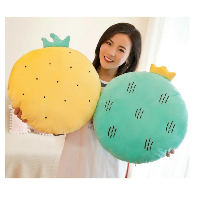 Versatile Comfort Fruit Cushion Colorful Plush Pillow