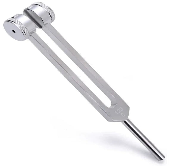 128Hz Therapeutic Wellness Sound Therapy Relaxation Aluminum Alloy Tuning Fork