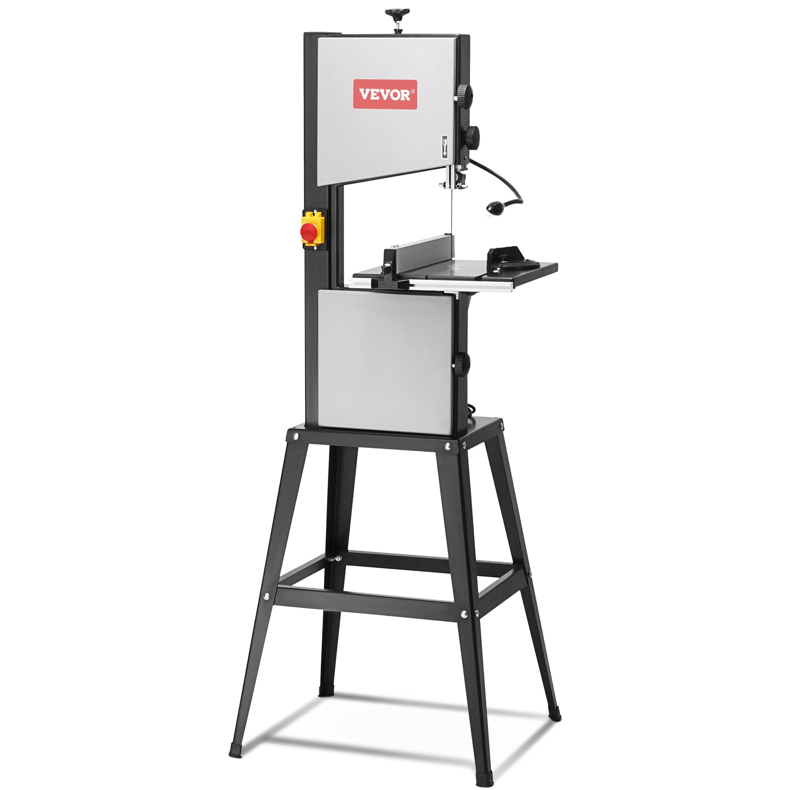 VEVOR 10/14in Benchtop Band Saw w/ Stand or Fence & Miter Gauge Speed Adjustable