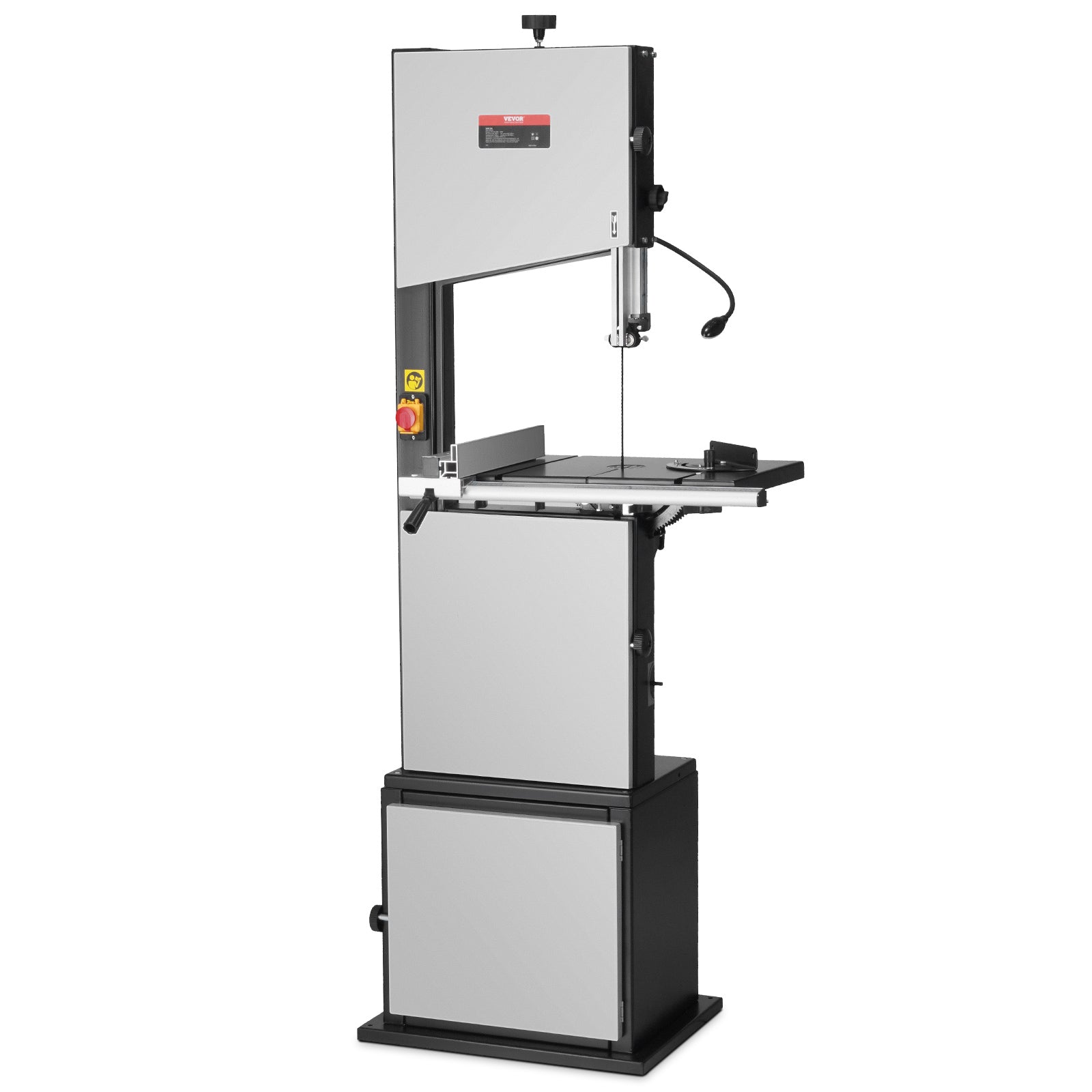 VEVOR 10/14in Benchtop Band Saw w/ Stand or Fence & Miter Gauge Speed Adjustable