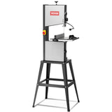 VEVOR 10/14in Benchtop Band Saw w/ Stand or Fence & Miter Gauge Speed Adjustable