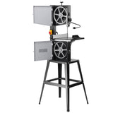 VEVOR 10/14in Benchtop Band Saw w/ Stand or Fence & Miter Gauge Speed Adjustable