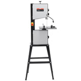 VEVOR 10/14in Benchtop Band Saw w/ Stand or Fence & Miter Gauge Speed Adjustable