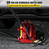 VEVOR Air Hydraulic Bottle Jack 20/32/50 Ton Manual Auto Truck RV Lift Repair