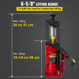 VEVOR Air Hydraulic Bottle Jack 20/32/50 Ton Manual Auto Truck RV Lift Repair