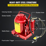 VEVOR Air Hydraulic Bottle Jack 20/32/50 Ton Manual Auto Truck RV Lift Repair