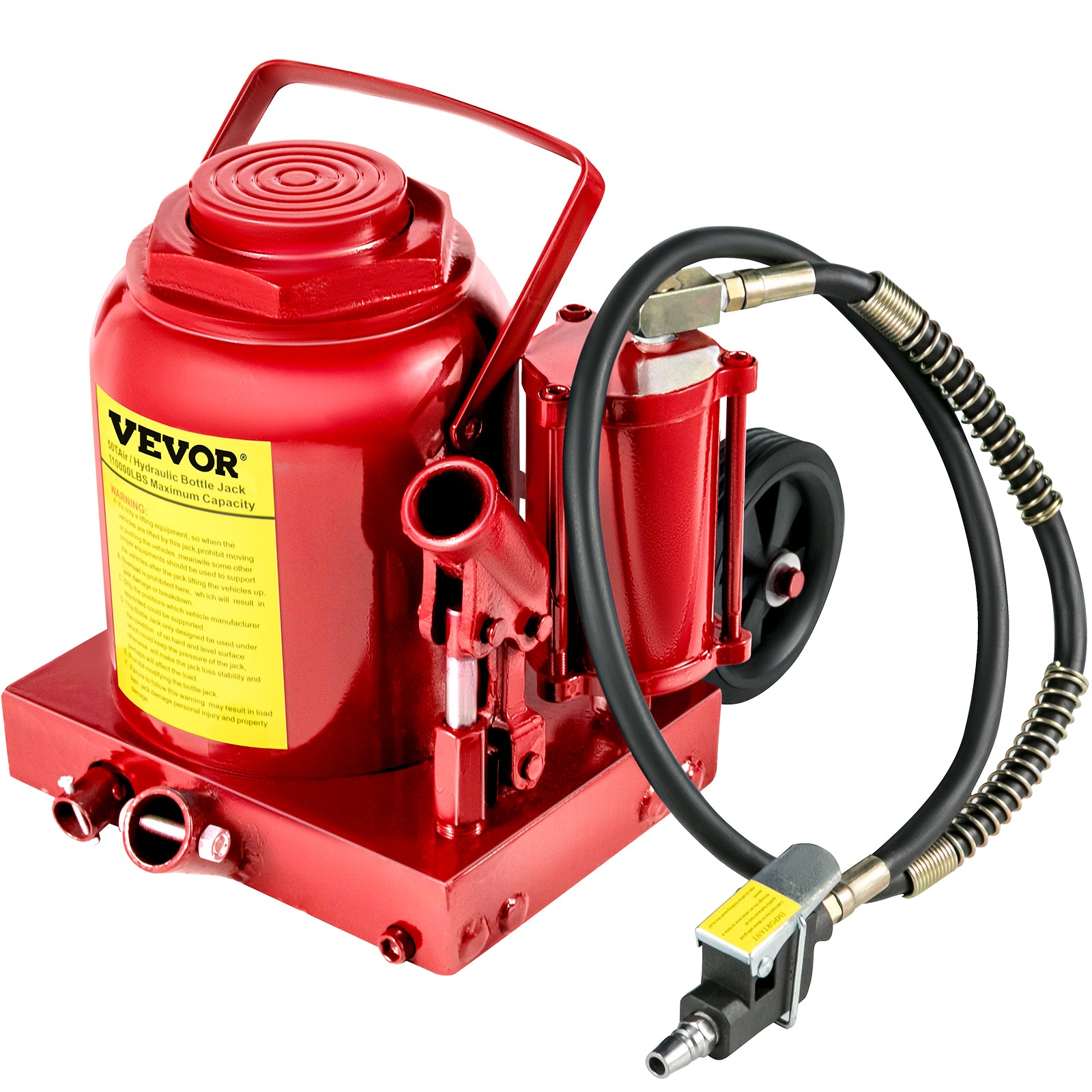 VEVOR Air Hydraulic Bottle Jack 20/32/50 Ton Manual Auto Truck RV Lift Repair