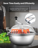 VEVOR 13" 16" 19" Manual Bud Leaf Trimmer Hydroponic Bud Bowl Trimming Machines