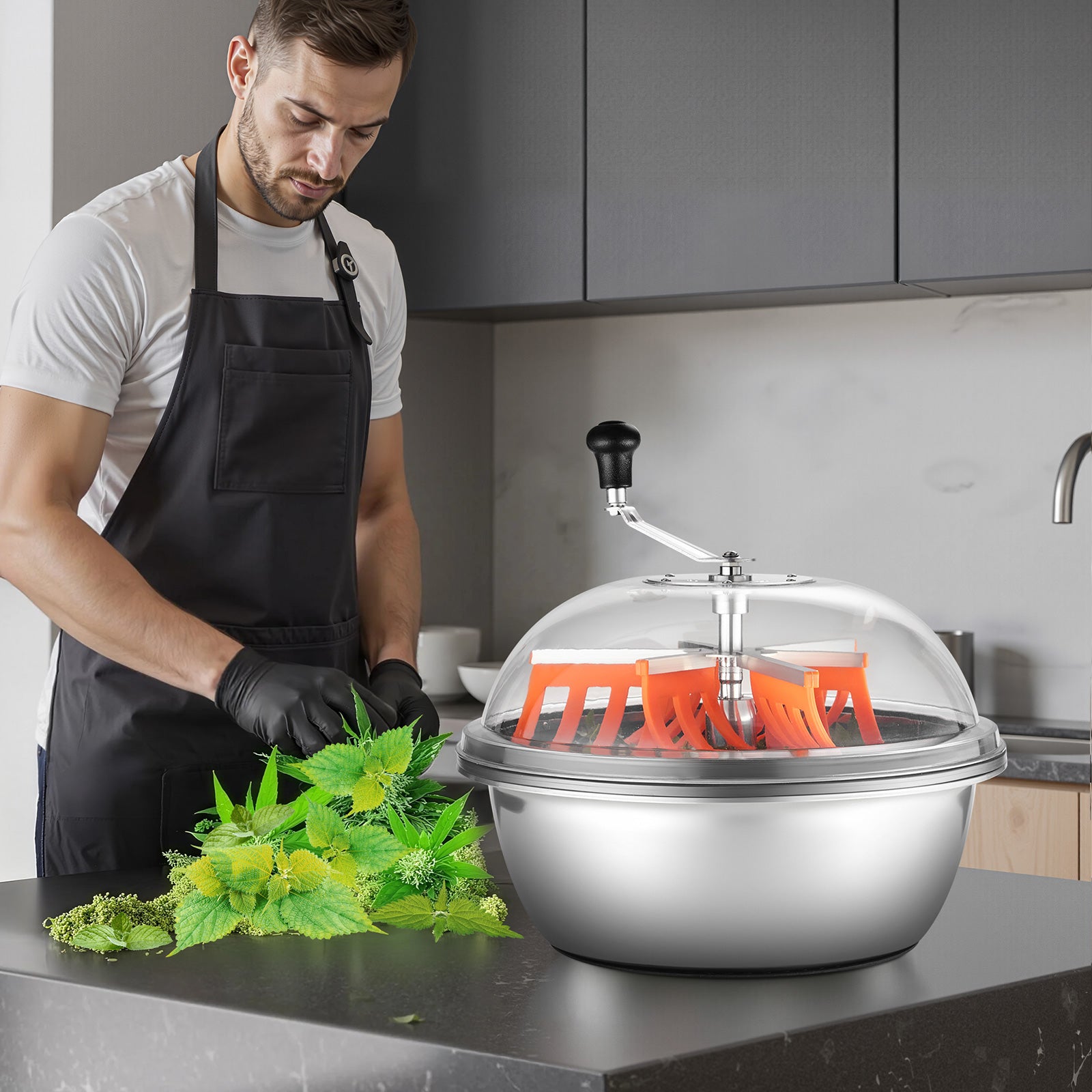 VEVOR 13" 16" 19" Manual Bud Leaf Trimmer Hydroponic Bud Bowl Trimming Machines