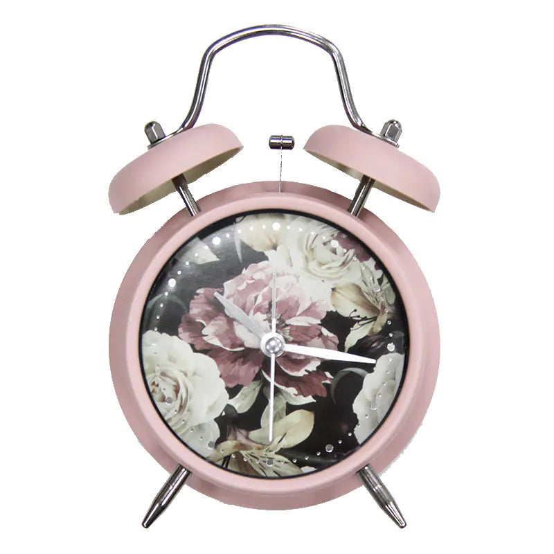 Durable Retro Cute Plastic Alarm Clock for Bedroom Use