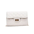 Chic PU Crossbody Bag - Women's Fashion Korean-Style Lockable