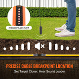 VEVOR Underground Cable Wire Locator Tracker Locating Buried & Hidden Wires