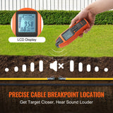 VEVOR Underground Cable Wire Locator Tracker Locating Buried & Hidden Wires