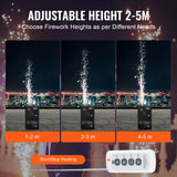 VEVOR 1/2/4X Cold Spark Machine Stage Effect DMX Firework DJ Event Party Wedding