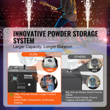 VEVOR 1/2/4X Cold Spark Machine Stage Effect DMX Firework DJ Event Party Wedding