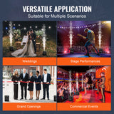 VEVOR 1/2/4X Cold Spark Machine Stage Effect DMX Firework DJ Event Party Wedding