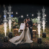 VEVOR 1/2/4X Cold Spark Machine Stage Effect DMX Firework DJ Event Party Wedding