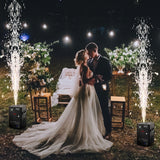 VEVOR 1/2/4X Cold Spark Machine Stage Effect DMX Firework DJ Event Party Wedding