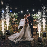 VEVOR 1/2/4X Cold Spark Machine Stage Effect DMX Firework DJ Event Party Wedding
