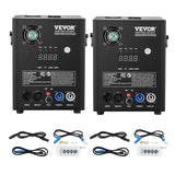 VEVOR 1/2/4X Cold Spark Machine Stage Effect DMX Firework DJ Event Party Wedding