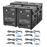 VEVOR 1/2/4X Cold Spark Machine Stage Effect DMX Firework DJ Event Party Wedding