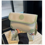 Chic Suede Mini Shoulder Bag Zippered Casual Crossbody Bag