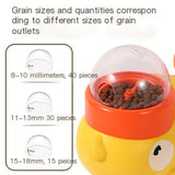 Smart Pet Feeder with Cartoon Design MultiPurpose Playful Automatic Feeder