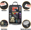Anti-Kick Universal Car Rear Seat Storage Bag Multi-Pocket
