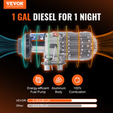 VEVOR Diesel Air Heater All-in-One 5/8 KW With LCD Remote Control Bluetooth