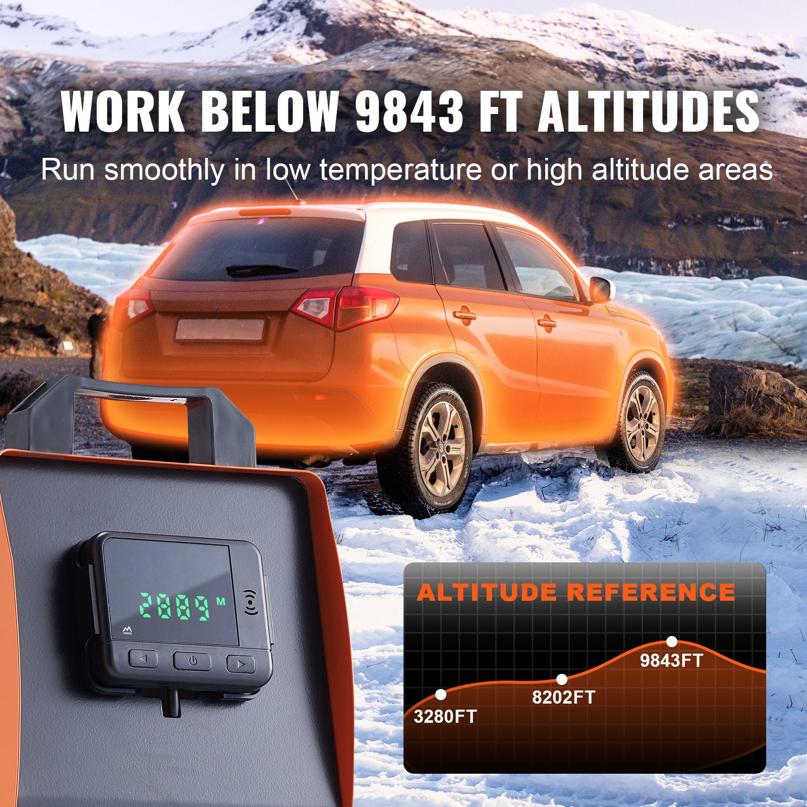 VEVOR Diesel Air Heater All-in-One 5/8 KW With LCD Remote Control Bluetooth