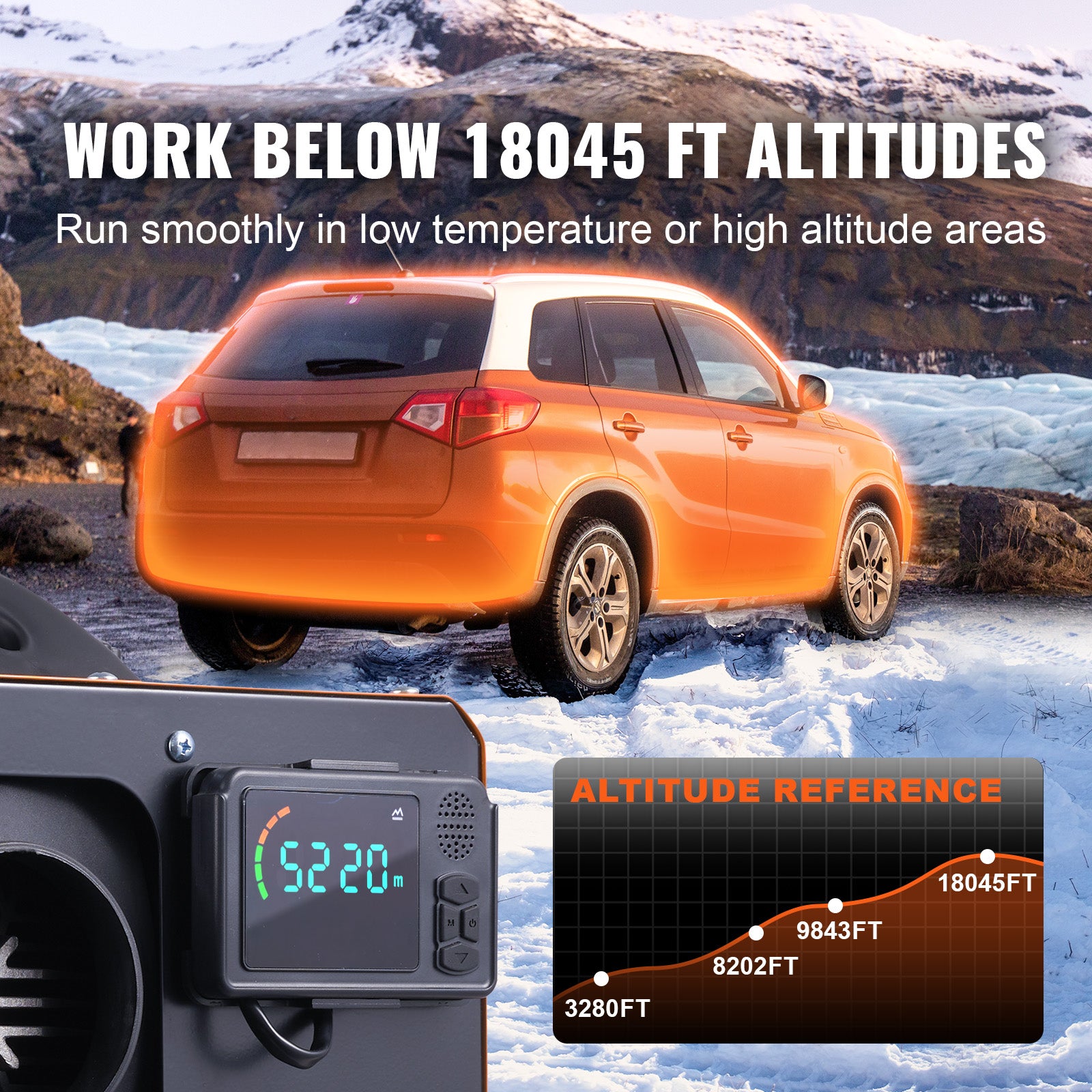 VEVOR Diesel Air Heater All-in-One 5/8 KW With LCD Remote Control Bluetooth