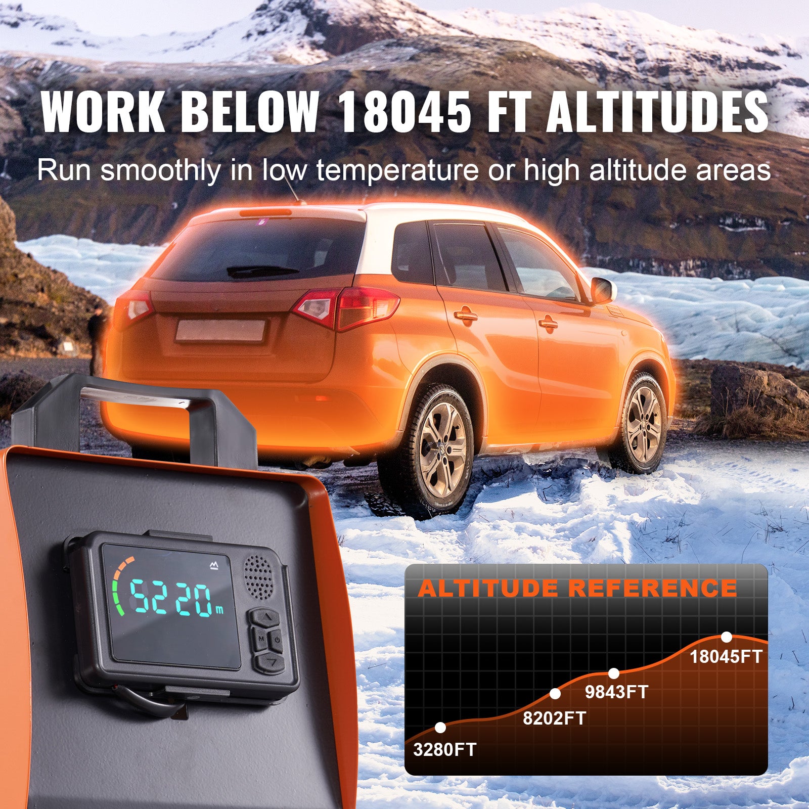 VEVOR Diesel Air Heater All-in-One 5/8 KW With LCD Remote Control Bluetooth