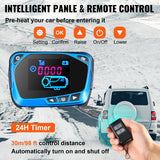 VEVOR Diesel Air Heater All-in-One 5/8 KW With LCD Remote Control Bluetooth