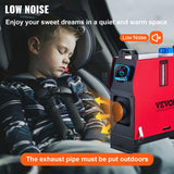 VEVOR Diesel Air Heater All-in-One 5/8 KW With LCD Remote Control Bluetooth