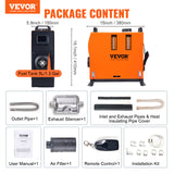 VEVOR Diesel Air Heater All-in-One 5/8 KW With LCD Remote Control Bluetooth